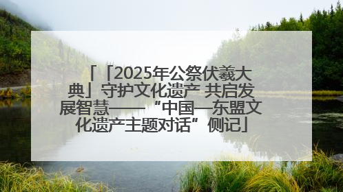 「2025年公祭伏羲大典」守护文化遗产 共启发展智慧——“中国—东盟文化遗产主题对话”侧记