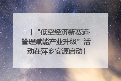 “低空经济新赛道·管理赋能产业升级”活动在萍乡安源启动