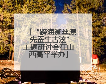 “跨海溯丝源 先蚕生古泫”主题研讨会在山西高平举办