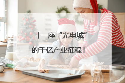 一座“光电城”的千亿产业征程
