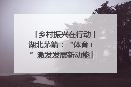 乡村振兴在行动丨湖北茅箭：“体育+”激发发展新动能