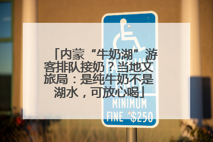 内蒙“牛奶湖”游客排队接奶？当地文旅局：是纯牛奶不是湖水，可放心喝