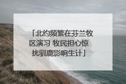 北约频繁在芬兰牧区演习 牧民担心惊扰驯鹿影响生计