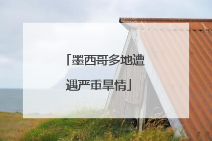 墨西哥多地遭遇严重旱情