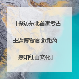 探访东北首家考古主题博物馆 近距离感知红山文化