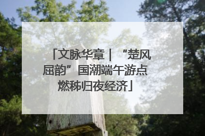 文脉华章｜“楚风屈韵”国潮端午游点燃秭归夜经济