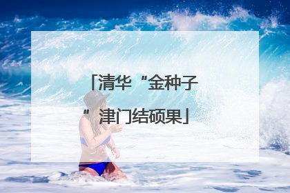 清华“金种子”津门结硕果