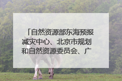 自然资源部东海预报减灾中心、北京市规划和自然资源委员会、广东省林业系统等正在招聘｜招聘信息