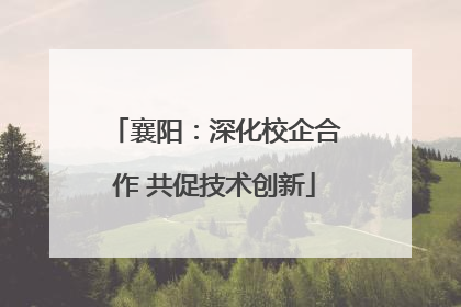 襄阳：深化校企合作 共促技术创新
