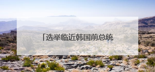 选举临近韩国前总统们发声 为候选人“站台”都说些什么