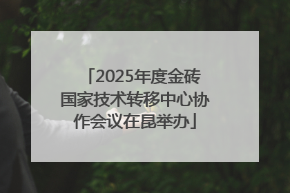 2025年度金砖国家技术转移中心协作会议在昆举办